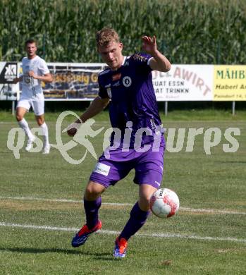 Fussball Testspiel. SK Austria Klagenfurt gegen Leoben.  Nicolas Binder (Klagenfurt). Glanegg, am 17.7.2024.
Foto: Kuess
www.qspictures.net
---
pressefotos, pressefotografie, kuess, qs, qspictures, sport, bild, bilder, bilddatenbank