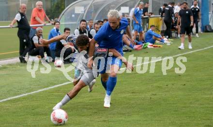 Fussball Testspiel SK Austria Klagenfurt gegen Rizespor.  Ben Bobzien (Klagenfurt). Welzenegg, am 20.7.2024.
Foto: Kuess
www.qspictures.net
---
pressefotos, pressefotografie, kuess, qs, qspictures, sport, bild, bilder, bilddatenbank