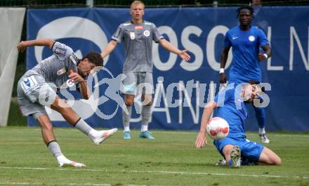 Fussball Testspiel SK Austria Klagenfurt gegen Rizespor. Ben Bobzien (Klagenfurt). Welzenegg, am 20.7.2024.
Foto: Kuess
www.qspictures.net
---
pressefotos, pressefotografie, kuess, qs, qspictures, sport, bild, bilder, bilddatenbank