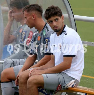 Fussball Testspiel SK Austria Klagenfurt gegen Rizespor. Tobias Koch, Ben Bobzien (Klagenfurt). Welzenegg, am 20.7.2024.
Foto: Kuess
www.qspictures.net
---
pressefotos, pressefotografie, kuess, qs, qspictures, sport, bild, bilder, bilddatenbank