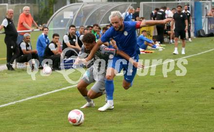 Fussball Testspiel SK Austria Klagenfurt gegen Rizespor.  Ben Bobzien (Klagenfurt). Welzenegg, am 20.7.2024.
Foto: Kuess
www.qspictures.net
---
pressefotos, pressefotografie, kuess, qs, qspictures, sport, bild, bilder, bilddatenbank