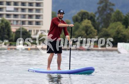 Schi Alpin. Wasserschi. OESV Medientermin.  Marco Schwarz. Poertschach, am 4.7.2024.
Foto: Kuess
www.qspictures.net
---
pressefotos, pressefotografie, kuess, qs, qspictures, sport, bild, bilder, bilddatenbank