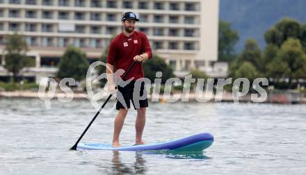 Schi Alpin. Wasserschi. OESV Medientermin.  Marco Schwarz. Poertschach, am 4.7.2024.
Foto: Kuess
www.qspictures.net
---
pressefotos, pressefotografie, kuess, qs, qspictures, sport, bild, bilder, bilddatenbank