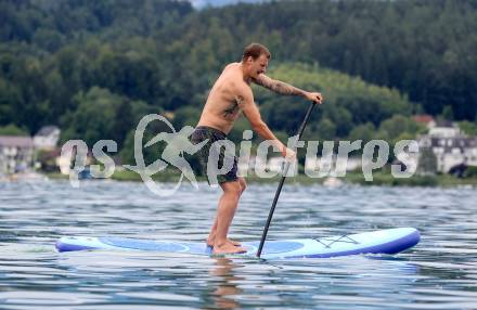 Schi Alpin. Wasserschi. OESV Medientermin. Manuel Feller.  Poertschach, am 4.7.2024.
Foto: Kuess
www.qspictures.net
---
pressefotos, pressefotografie, kuess, qs, qspictures, sport, bild, bilder, bilddatenbank