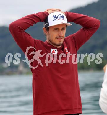 Schi Alpin. Wasserschi. OESV Medientermin.  Stefan Brennsteiner. Poertschach, am 4.7.2024.
Foto: Kuess
www.qspictures.net
---
pressefotos, pressefotografie, kuess, qs, qspictures, sport, bild, bilder, bilddatenbank