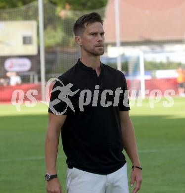 Fussball OEFB Cup. Velden gegen GAK. Trainer Marcel Kuster  (Velden),  Villach, am 26.7.2024.
Foto: Kuess
www.qspictures.net
---
pressefotos, pressefotografie, kuess, qs, qspictures, sport, bild, bilder, bilddatenbank