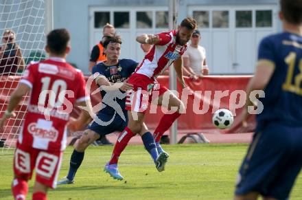 Fussball OEFB Cup. Velden gegen GAK. Colvin Ryan Taylor Thomas Lee, (Velden), Daniel Maderner    (GAK). Villach, am 26.7.2024.
Foto: Kuess
www.qspictures.net
---
pressefotos, pressefotografie, kuess, qs, qspictures, sport, bild, bilder, bilddatenbank