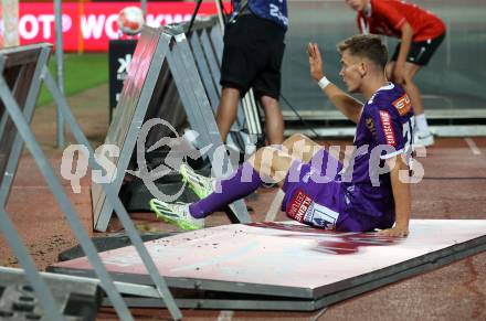 Fussball Bundesliga. WAC gegen SK Austria Klagenfurt. Laurenz Dehl (Klagenfurt).  Wolfsberg, am 3.8.2024.
Foto: Kuess
www.qspictures.net
---
pressefotos, pressefotografie, kuess, qs, qspictures, sport, bild, bilder, bilddatenbank