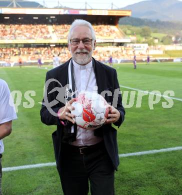 Fussball Bundesliga. WAC gegen SK Austria Klagenfurt. Bischof Josef Marketz.  Wolfsberg, am 3.8.2024.
Foto: Kuess
www.qspictures.net
---
pressefotos, pressefotografie, kuess, qs, qspictures, sport, bild, bilder, bilddatenbank