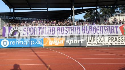 Fussball Bundesliga. WAC gegen SK Austria Klagenfurt. Fans  (Klagenfurt).  Wolfsberg, am 3.8.2024.
Foto: Kuess
www.qspictures.net
---
pressefotos, pressefotografie, kuess, qs, qspictures, sport, bild, bilder, bilddatenbank