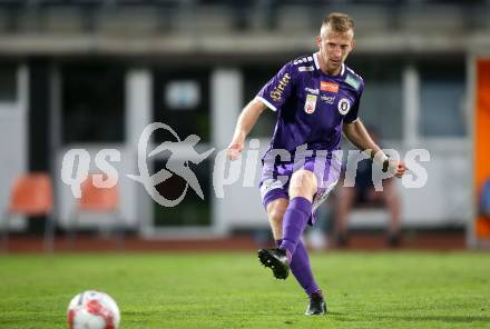 Fussball Bundesliga. WAC gegen SK Austria Klagenfurt. Christopher Cvetko  (Klagenfurt).  Wolfsberg, am 3.8.2024.
Foto: Kuess
www.qspictures.net
---
pressefotos, pressefotografie, kuess, qs, qspictures, sport, bild, bilder, bilddatenbank