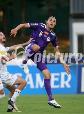 Fussball Bundesliga. WAC gegen SK Austria Klagenfurt. Niklas Szerencsi (Klagenfurt).  Wolfsberg, am 3.8.2024.
Foto: Kuess
www.qspictures.net
---
pressefotos, pressefotografie, kuess, qs, qspictures, sport, bild, bilder, bilddatenbank