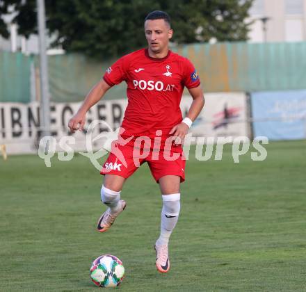 Fussball Kaerntner Liga. SAK gegen Velden.  Enes Brdjanovic (SAK),  Welzenegg, am 10.8.2024.
Foto: Kuess
www.qspictures.net
---
pressefotos, pressefotografie, kuess, qs, qspictures, sport, bild, bilder, bilddatenbank