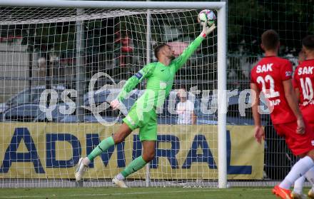 Fussball Kaerntner Liga. SAK gegen Velden. Kristijan Kondic  (SAK),   Welzenegg, am 10.8.2024.
Foto: Kuess
www.qspictures.net
---
pressefotos, pressefotografie, kuess, qs, qspictures, sport, bild, bilder, bilddatenbank