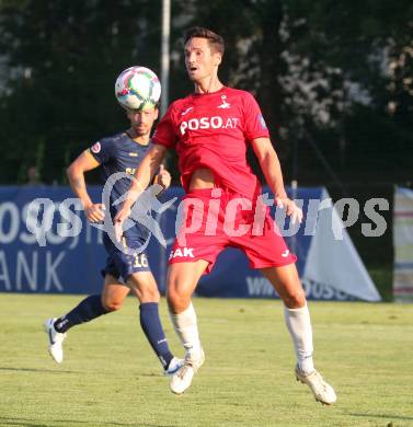 Fussball Kaerntner Liga. SAK gegen Velden. Sebastian Hertelt  (SAK),   Welzenegg, am 10.8.2024.
Foto: Kuess
www.qspictures.net
---
pressefotos, pressefotografie, kuess, qs, qspictures, sport, bild, bilder, bilddatenbank