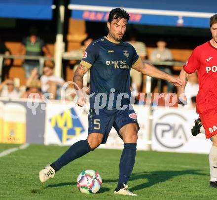 Fussball Kaerntner Liga. SAK gegen Velden. Roland Putsche  (Velden). Welzenegg, am 10.8.2024.
Foto: Kuess
www.qspictures.net
---
pressefotos, pressefotografie, kuess, qs, qspictures, sport, bild, bilder, bilddatenbank