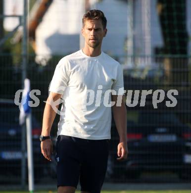 Fussball Kaerntner Liga. SAK gegen Velden. Trainer Marcel Kuster  (Velden). Welzenegg, am 10.8.2024.
Foto: Kuess
www.qspictures.net
---
pressefotos, pressefotografie, kuess, qs, qspictures, sport, bild, bilder, bilddatenbank