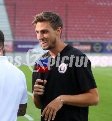 Fussball Bundesliga. SK Austria Klagenfurt gegen SK Rapid.  Thorsten Mahrer (Klagenfurt).  Klagenfurt, am 11.8.2024.
Foto: Kuess
www.qspictures.net
---
pressefotos, pressefotografie, kuess, qs, qspictures, sport, bild, bilder, bilddatenbank