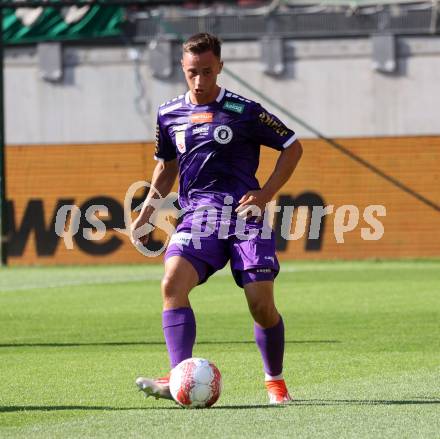 Fussball Bundesliga. SK Austria Klagenfurt gegen SK Rapid.  Tobias Koch (Klagenfurt).  Klagenfurt, am 11.8.2024.
Foto: Kuess
www.qspictures.net
---
pressefotos, pressefotografie, kuess, qs, qspictures, sport, bild, bilder, bilddatenbank