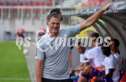 Fussball Bundesliga. SK Austria Klagenfurt gegen SK Rapid. Athletiktrainer Bernhard Sussitz (Klagenfurt).  Klagenfurt, am 11.8.2024.
Foto: Kuess
www.qspictures.net
---
pressefotos, pressefotografie, kuess, qs, qspictures, sport, bild, bilder, bilddatenbank