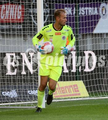 Fussball Bundesliga. SK Austria Klagenfurt gegen SK Rapid. Marco Knaller (Klagenfurt).  Klagenfurt, am 11.8.2024.
Foto: Kuess
www.qspictures.net
---
pressefotos, pressefotografie, kuess, qs, qspictures, sport, bild, bilder, bilddatenbank