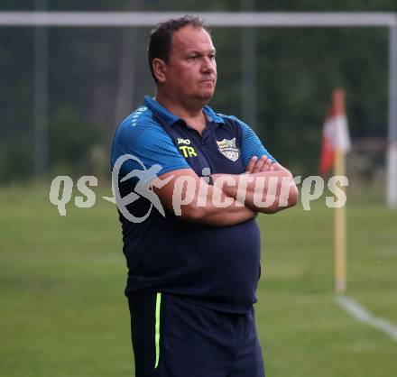 Fussball Kaerntner Liga. ATUS Ferlach gegen Koettmannsdorf.  Trainer Alexander Suppantschitsch (Koettmannsdorf). Ferlach, 14.8.2024.
Foto: Kuess
www.qspictures.net
---
pressefotos, pressefotografie, kuess, qs, qspictures, sport, bild, bilder, bilddatenbank