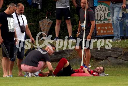 Fussball Kaerntner Liga. ATUS Ferlach gegen Koettmannsdorf.  Trainer Mario Verdel, Kristjan Sredojevic (Ferlach),   Ferlach, 14.8.2024.
Foto: Kuess
www.qspictures.net
---
pressefotos, pressefotografie, kuess, qs, qspictures, sport, bild, bilder, bilddatenbank