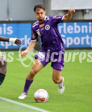 Fussball Bundesliga. SK Austria Klagenfurt gegen SK Puntigamer Sturm Graz. Simon Straudi (Klagenfurt).   Klagenfurt, am 17.8.2024.
Foto: Kuess
www.qspictures.net
---
pressefotos, pressefotografie, kuess, qs, qspictures, sport, bild, bilder, bilddatenbank