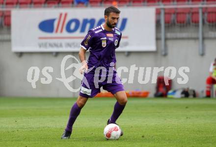 Fussball Bundesliga. SK Austria Klagenfurt gegen SK Puntigamer Sturm Graz. Kosmas Gkezos (Klagenfurt).   Klagenfurt, am 17.8.2024.
Foto: Kuess
www.qspictures.net
---
pressefotos, pressefotografie, kuess, qs, qspictures, sport, bild, bilder, bilddatenbank