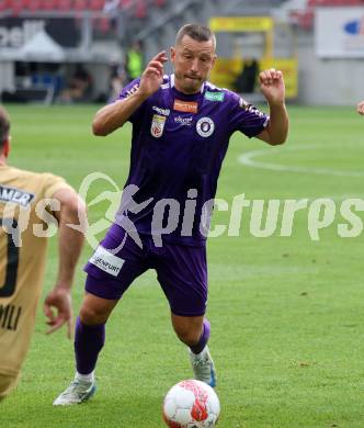 Fussball Bundesliga. SK Austria Klagenfurt gegen SK Puntigamer Sturm Graz.  Christopher Wernitznig, (Klagenfurt).   Klagenfurt, am 17.8.2024.
Foto: Kuess
www.qspictures.net
---
pressefotos, pressefotografie, kuess, qs, qspictures, sport, bild, bilder, bilddatenbank