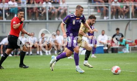 Fussball Bundesliga. SK Austria Klagenfurt gegen SK Puntigamer Sturm Graz.  Christopher Wernitznig, (Klagenfurt).   Klagenfurt, am 17.8.2024.
Foto: Kuess
www.qspictures.net
---
pressefotos, pressefotografie, kuess, qs, qspictures, sport, bild, bilder, bilddatenbank