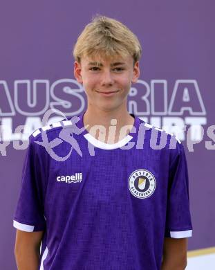 Fussball Nachwuchs. Akademie. SK Austria Klagenfurt. Mannschaftsfototermin. U16. Johan Wittmann. 
Foto: Kuess
www.qspictures.net
---
pressefotos, pressefotografie, kuess, qs, qspictures, sport, bild, bilder, bilddatenbank