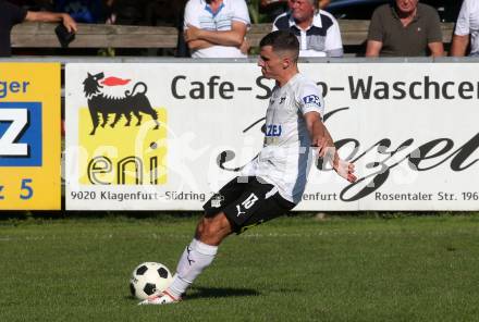 Fussball Kaerntner Liga. Velden gegen Bleiburg. Aljaz Storman  (Bleiburg).  St. Egyden, am 24.8.2024.
Foto: Kuess
www.qspictures.net
---
pressefotos, pressefotografie, kuess, qs, qspictures, sport, bild, bilder, bilddatenbank