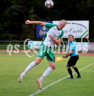 Fussball Kaerntner Liga. Voelkermarkt gegen ATSV Wolfsberg. Matthias Maierhofer (Voelkermarkt),   Voelkermarkt, am 30.8.2024.
Foto: Kuess
www.qspictures.net
---
pressefotos, pressefotografie, kuess, qs, qspictures, sport, bild, bilder, bilddatenbank