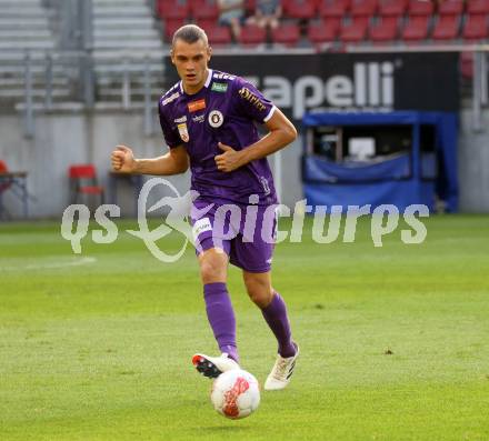 Fussball Bundesliga. SK Austria Klagenfurt gegen FC Blau Weiss Linz. Niklas Szerencsi (Klagenfurt).  Klagenfurt, am 31.8.2024.
Foto: Kuess
www.qspictures.net
---
pressefotos, pressefotografie, kuess, qs, qspictures, sport, bild, bilder, bilddatenbank