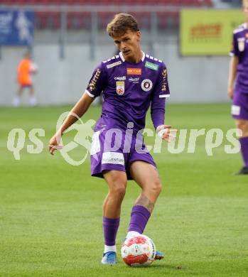 Fussball Bundesliga. SK Austria Klagenfurt gegen FC Blau Weiss Linz. Philipp Wydra (Klagenfurt).  Klagenfurt, am 31.8.2024.
Foto: Kuess
www.qspictures.net
---
pressefotos, pressefotografie, kuess, qs, qspictures, sport, bild, bilder, bilddatenbank