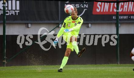 Fussball Bundesliga. SK Austria Klagenfurt gegen FC Blau Weiss Linz. Marco Knaller (Klagenfurt).  Klagenfurt, am 31.8.2024.
Foto: Kuess
www.qspictures.net
---
pressefotos, pressefotografie, kuess, qs, qspictures, sport, bild, bilder, bilddatenbank