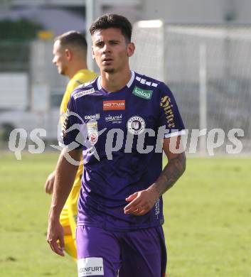 Fussball Testspiel. SK Austria Klagenfurt gegen Domzale. David Toshevski (Klagenfurt). Klagenfurt, am 6.9.2024
Foto: Kuess
---
pressefotos, pressefotografie, kuess, qs, qspictures, sport, bild, bilder, bilddatenbank