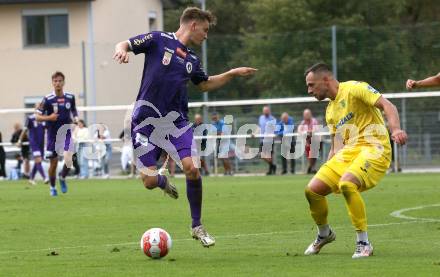 Fussball Testspiel. SK Austria Klagenfurt gegen Domzale. Laurenz Dehl (Klagenfurt). Klagenfurt, am 6.9.2024
Foto: Kuess
---
pressefotos, pressefotografie, kuess, qs, qspictures, sport, bild, bilder, bilddatenbank