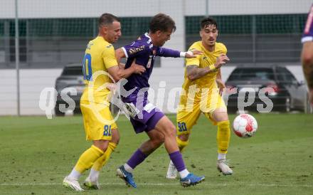 Fussball Testspiel. SK Austria Klagenfurt gegen Domzale.  Philipp Wydra (Klagenfurt). Klagenfurt, am 6.9.2024.
Foto: Kuess
www.qspictures.net
---
pressefotos, pressefotografie, kuess, qs, qspictures, sport, bild, bilder, bilddatenbank