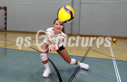 Volleyball. Frauen Bundesliga. Mannschaftsfototermin ATSC Wildcats Klagenfurt. Lea Gober. Klagenfurt, am 11..9.2024.
Foto: Kuess
---
pressefotos, pressefotografie, kuess, qs, qspictures, sport, bild, bilder, bilddatenbank