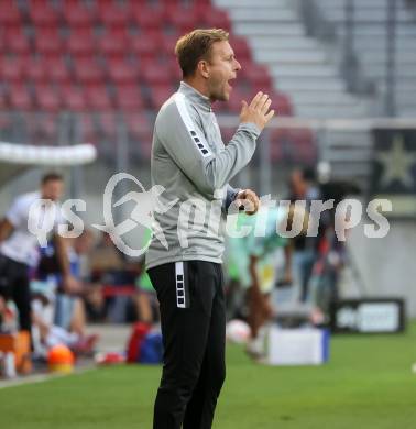 Fussball Bundesliga.  SK Austria Klagenfurt gegen TSV Egger Glas Hartberg .  Co-Trainer Martin Lassnig (Klagenfurt). Klagenfurt, am 21.9.2024.
Foto: Kuess
www.qspictures.net
---
pressefotos, pressefotografie, kuess, qs, qspictures, sport, bild, bilder, bilddatenbank