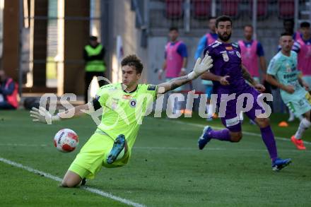 Fussball Bundesliga.  SK Austria Klagenfurt gegen TSV Egger Glas Hartberg . Simon Spari  (Klagenfurt). Klagenfurt, am 21.9.2024.
Foto: Kuess
www.qspictures.net
---
pressefotos, pressefotografie, kuess, qs, qspictures, sport, bild, bilder, bilddatenbank