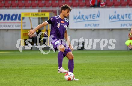 Fussball Bundesliga.  SK Austria Klagenfurt gegen TSV Egger Glas Hartberg .  Thorsten Mahrer (Klagenfurt). Klagenfurt, am 21.9.2024.
Foto: Kuess
www.qspictures.net
---
pressefotos, pressefotografie, kuess, qs, qspictures, sport, bild, bilder, bilddatenbank