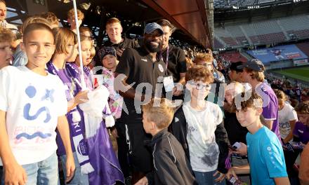 Fussball Bundesliga.  SK Austria Klagenfurt gegen TSV Egger Glas Hartberg .  Iba May (Klagenfurt). Klagenfurt, am 21.9.2024.
Foto: Kuess
www.qspictures.net
---
pressefotos, pressefotografie, kuess, qs, qspictures, sport, bild, bilder, bilddatenbank