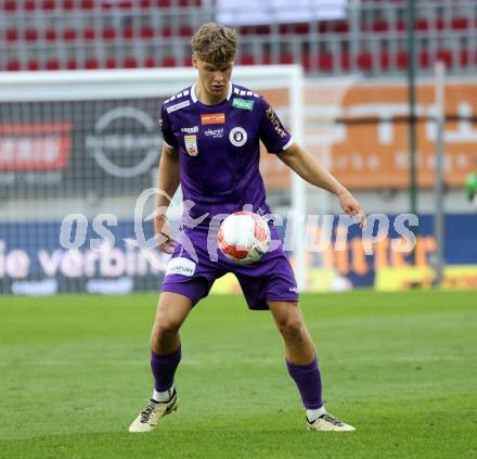 Fussball Bundesliga.  SK Austria Klagenfurt gegen TSV Egger Glas Hartberg . Jannik Robatsch  (Klagenfurt). Klagenfurt, am 21.9.2024.
Foto: Kuess
www.qspictures.net
---
pressefotos, pressefotografie, kuess, qs, qspictures, sport, bild, bilder, bilddatenbank