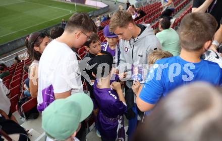 Fussball Bundesliga.  SK Austria Klagenfurt gegen TSV Egger Glas Hartberg . Laurenz Dehl  (Klagenfurt). Klagenfurt, am 21.9.2024.
Foto: Kuess
www.qspictures.net
---
pressefotos, pressefotografie, kuess, qs, qspictures, sport, bild, bilder, bilddatenbank