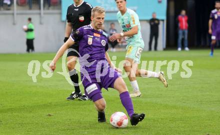 Fussball Bundesliga.  SK Austria Klagenfurt gegen TSV Egger Glas Hartberg .  Christopher Cvetko (Klagenfurt). Klagenfurt, am 21.9.2024.
Foto: Kuess
www.qspictures.net
---
pressefotos, pressefotografie, kuess, qs, qspictures, sport, bild, bilder, bilddatenbank