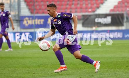 Fussball Bundesliga.  SK Austria Klagenfurt gegen TSV Egger Glas Hartberg .  Tobias Koch (Klagenfurt). Klagenfurt, am 21.9.2024.
Foto: Kuess
www.qspictures.net
---
pressefotos, pressefotografie, kuess, qs, qspictures, sport, bild, bilder, bilddatenbank