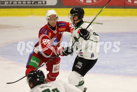 Eishockey. ICE Bundesliga. Kac gegen Olimpija Ljubljana. Thimo Nickl (KAC), Maris Bicevskis (Laibach). Klagenfurt, am 22.9.2024.
Foto: Kuess
---
pressefotos, pressefotografie, kuess, qs, qspictures, sport, bild, bilder, bilddatenbank